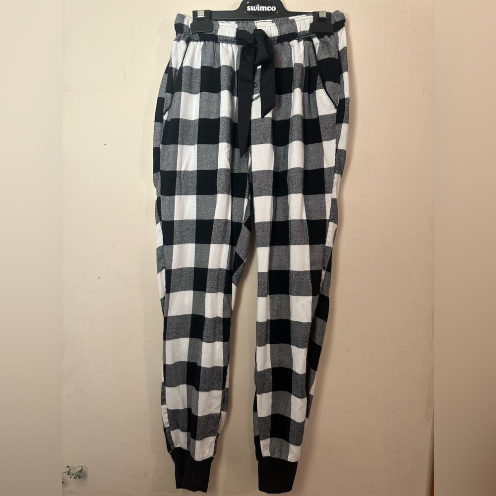 Abercrombie Plaid Pyjama Joggers